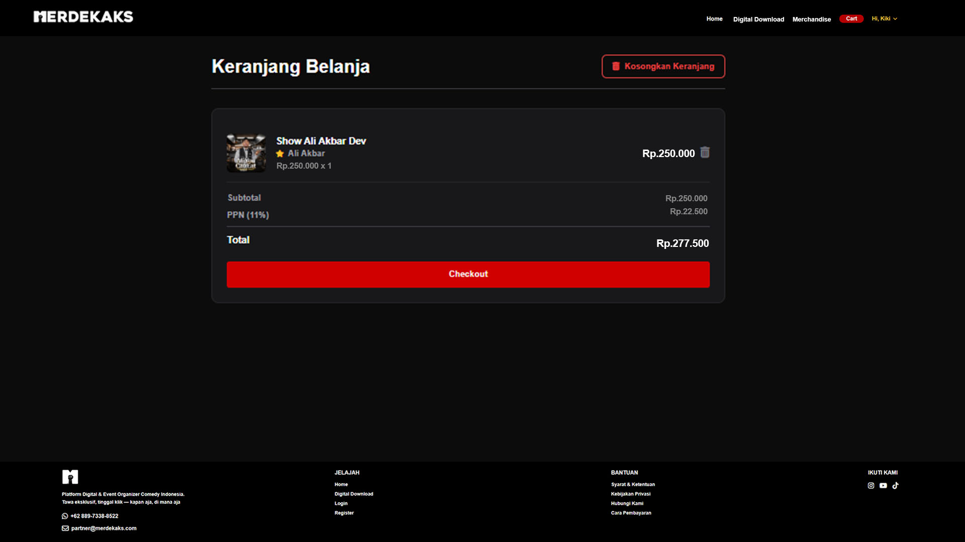 Periksa Keranjang Belanja